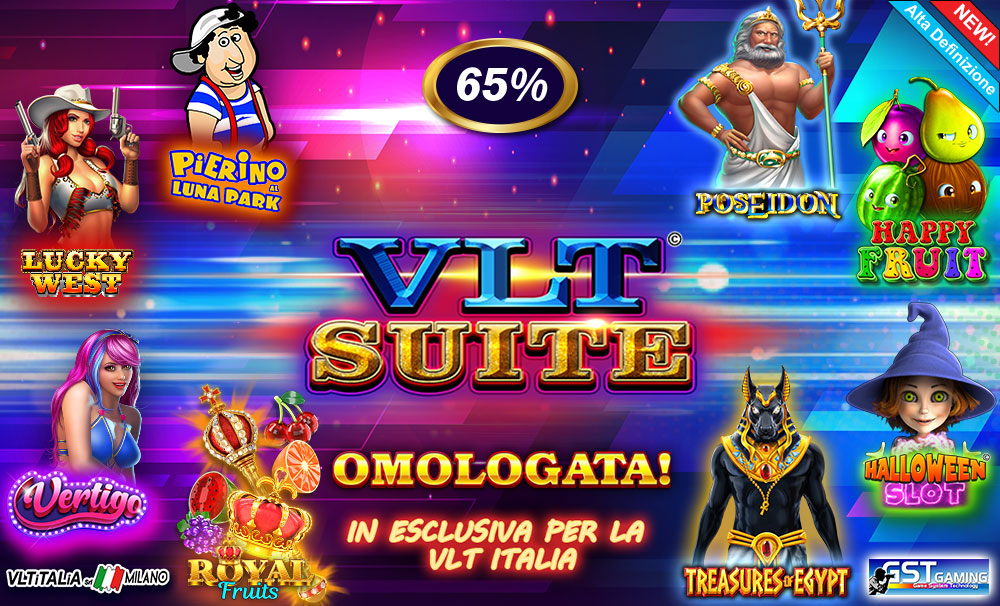 VLTSuite (GST Gaming S.r.l. in esclusiva per VLT Italia)